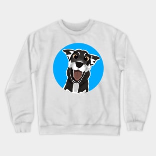 Pet dog cute cartoon character Crewneck Sweatshirt